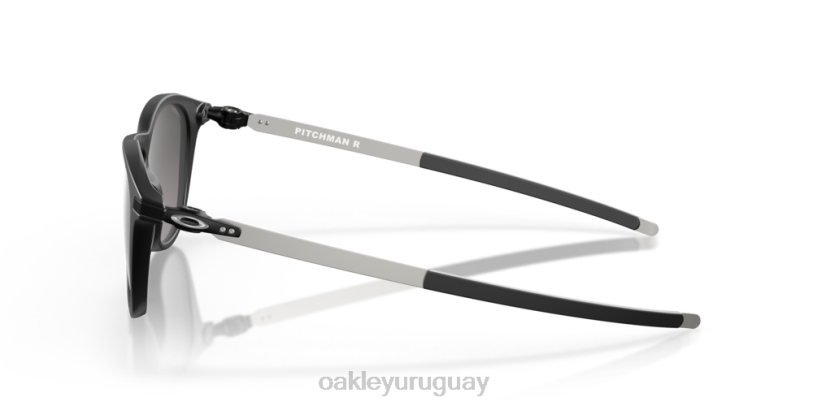 Oakley lanzador r XT4H412 gafas lentes prizm gris degradado, montura negra satinada