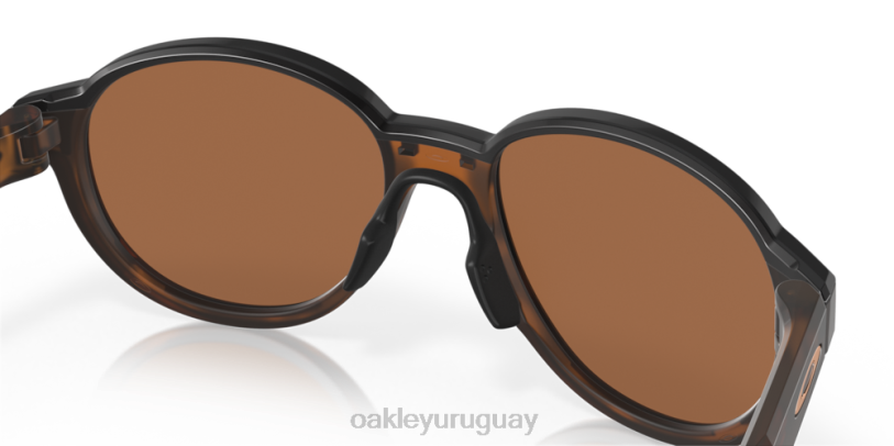 Oakley lanzamiento de moneda XT4H526 gafas Lentes polarizadas Prizm de tungsteno, montura carey marrón mate.