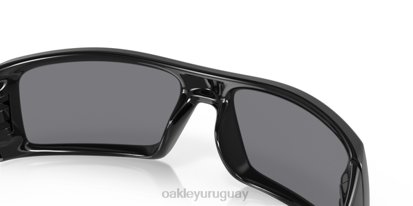 Oakley lata de gas XT4H313 gafas lentes grises, montura negra pulida