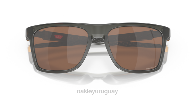 Oakley leffingwell XT4H181 gafas Lentes Prizm de tungsteno, montura gris humo mate.