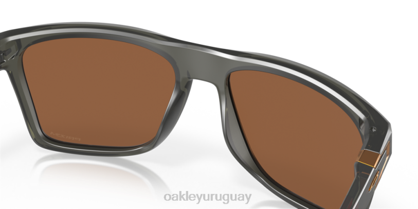 Oakley leffingwell XT4H181 gafas Lentes Prizm de tungsteno, montura gris humo mate.
