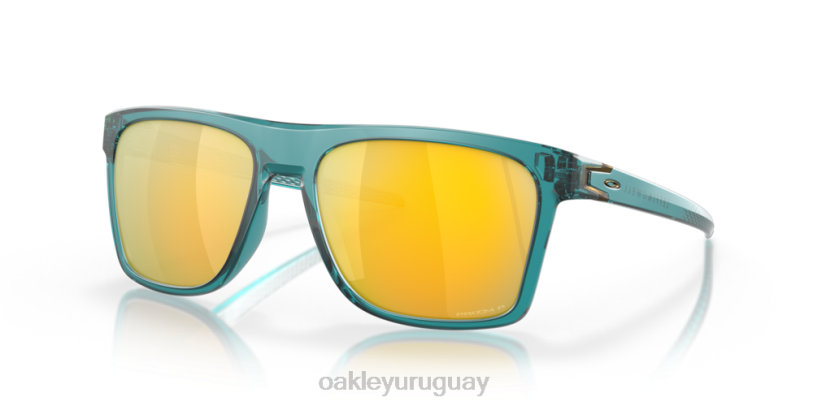 Oakley leffingwell XT4H185 gafas lentes polarizadas prizm 24k, montura artic surf mate