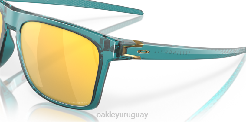 Oakley leffingwell XT4H185 gafas lentes polarizadas prizm 24k, montura artic surf mate