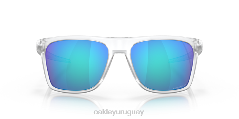 Oakley leffingwell XT4H186 gafas lentes polarizadas prizm sapphire, montura transparente mate