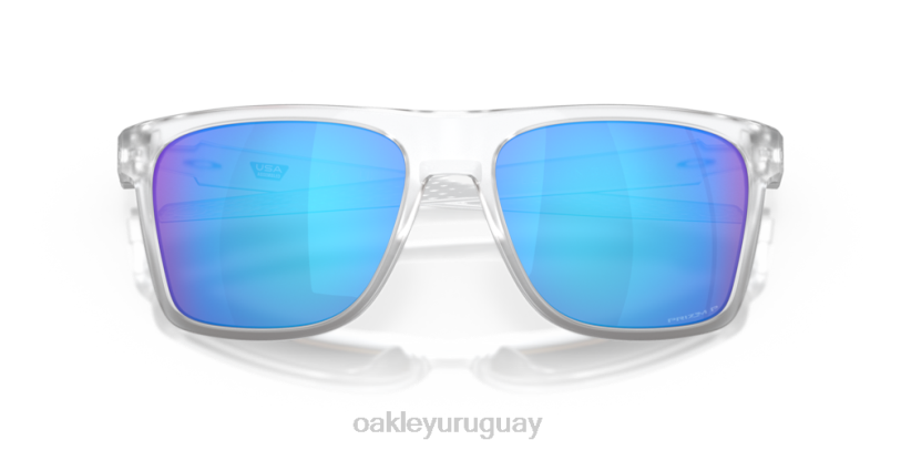 Oakley leffingwell XT4H186 gafas lentes polarizadas prizm sapphire, montura transparente mate