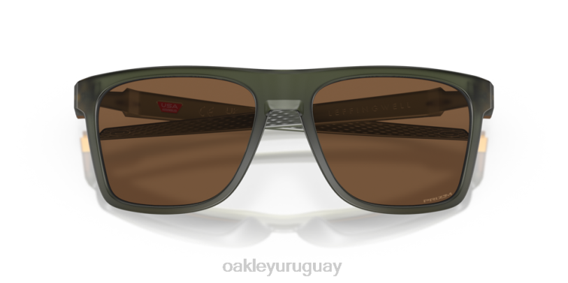 Oakley leffingwell XT4H189 gafas lentes prizm bronce, montura tinta oliva mate