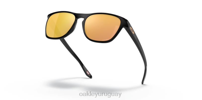 Oakley mansión XT4H1092 gafas Lentes Prizm de oro rosa, montura negra pulida.