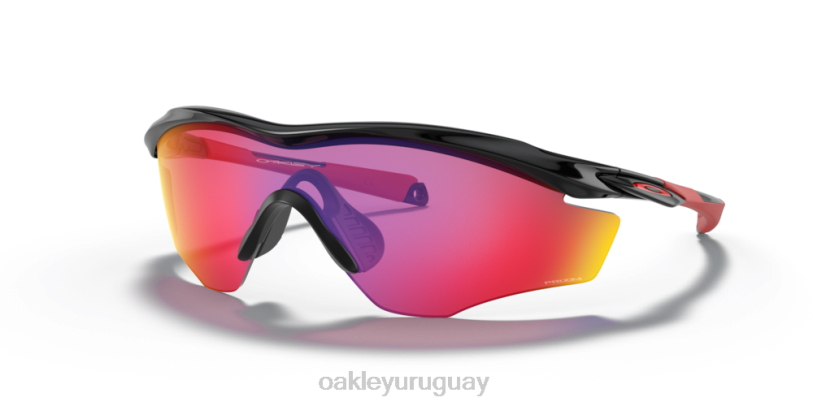 Oakley marco m2 xl XT4H176 gafas Lentes Prizm Road, montura negra pulida.