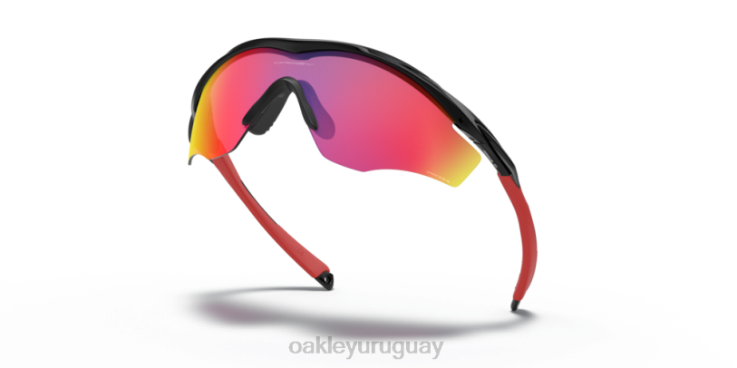 Oakley marco m2 xl XT4H176 gafas Lentes Prizm Road, montura negra pulida.