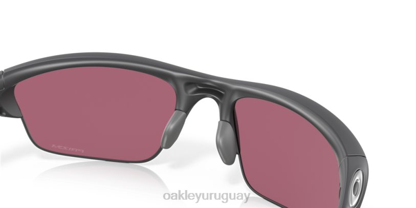 Oakley media chaqueta 2.0 (ajuste de puente bajo) XT4H682 gafas Lentes prizm road, montura gris oscuro mate