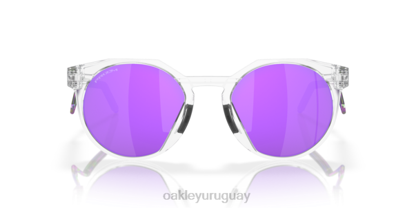 Oakley metal hstn XT4H880 gafas lentes prizm violeta, montura transparente mate