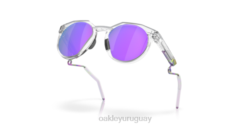 Oakley metal hstn XT4H880 gafas lentes prizm violeta, montura transparente mate
