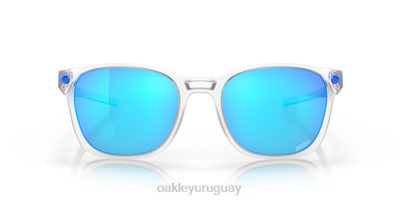 Oakley ojector maverick viñales colección XT4H581 gafas Lentes Prizm de zafiro, montura transparente mate.