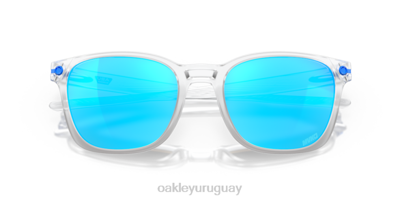 Oakley ojector maverick viñales colección XT4H581 gafas Lentes Prizm de zafiro, montura transparente mate.