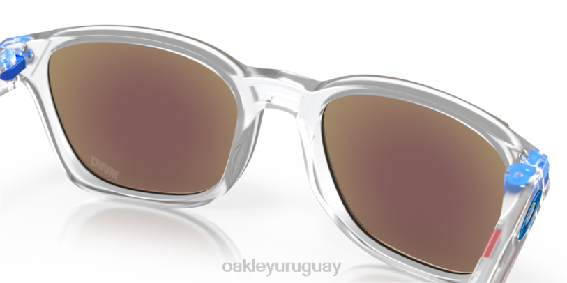 Oakley ojector maverick viñales colección XT4H581 gafas Lentes Prizm de zafiro, montura transparente mate.