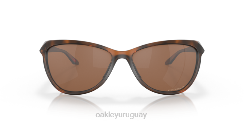 Oakley pasque XT4H738 gafas Lentes polarizadas Prizm de tungsteno, montura carey marrón mate.