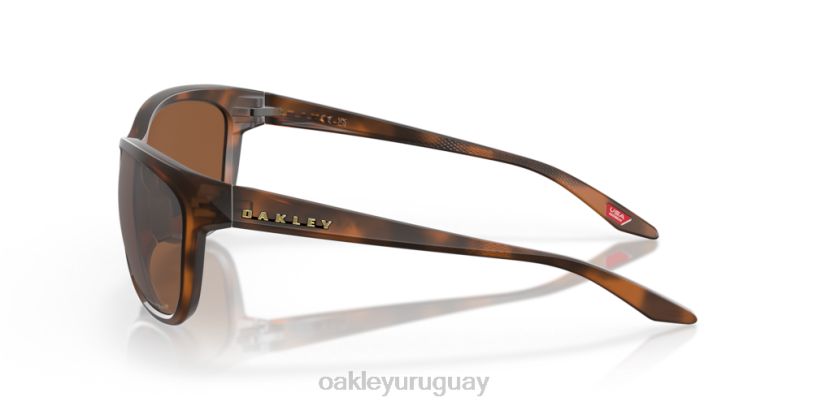 Oakley pasque XT4H738 gafas Lentes polarizadas Prizm de tungsteno, montura carey marrón mate.