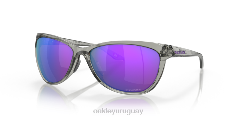 Oakley pasque XT4H739 gafas lentes prizm violeta, montura tinta gris