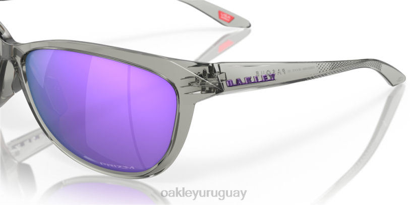 Oakley pasque XT4H739 gafas lentes prizm violeta, montura tinta gris