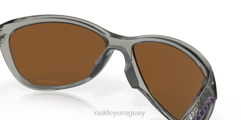 Oakley pasque XT4H739 gafas lentes prizm violeta, montura tinta gris