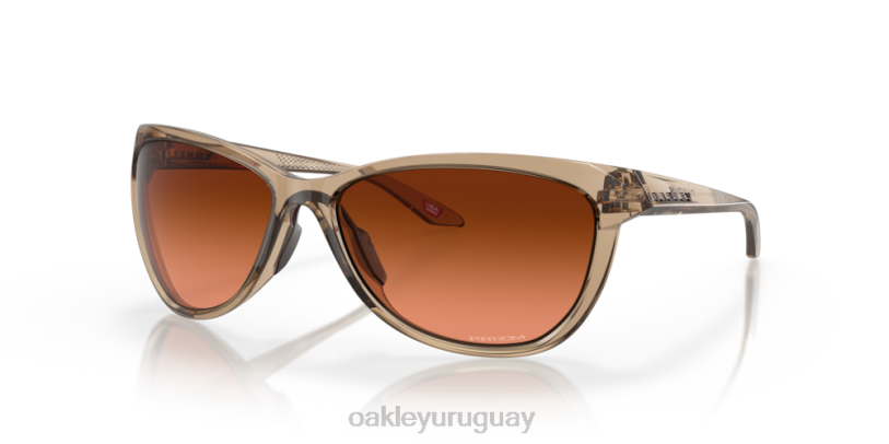 Oakley pasque XT4H740 gafas lentes prizm marrón degradado, montura sepia