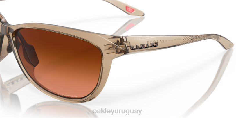 Oakley pasque XT4H740 gafas lentes prizm marrón degradado, montura sepia