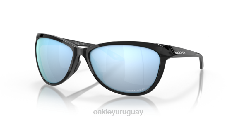 Oakley pasque XT4H742 gafas lentes prizm polarizadas de agua profunda, montura de tinta negra