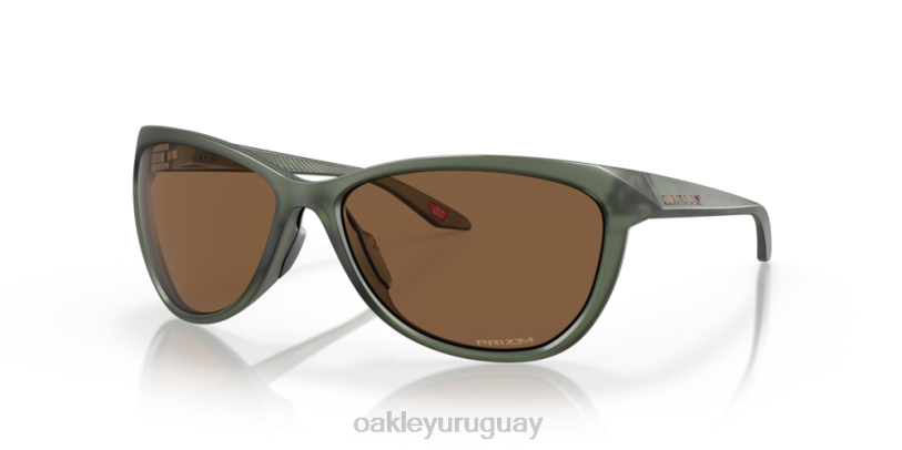 Oakley pasque XT4H743 gafas lentes prizm bronce, montura tinta oliva mate