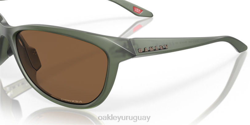 Oakley pasque XT4H743 gafas lentes prizm bronce, montura tinta oliva mate