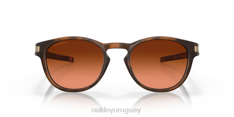 Oakley pestillo XT4H857 gafas lentes prizm marrón degradado, montura carey marrón mate