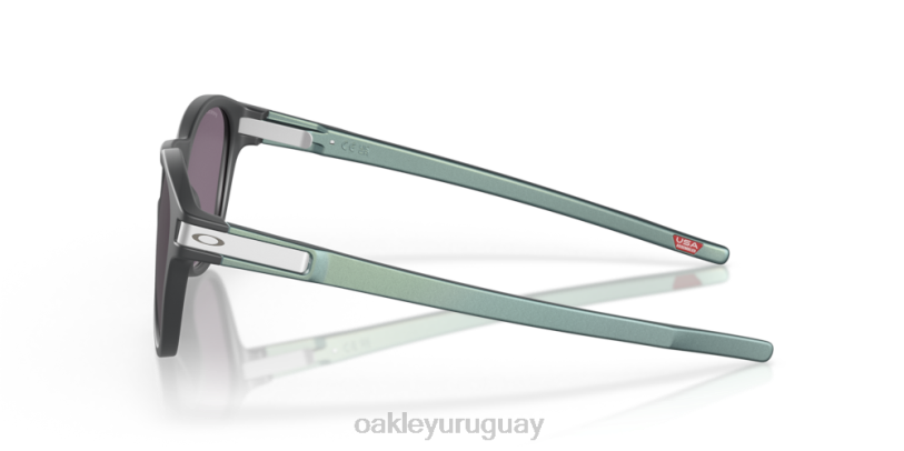 Oakley pestillo XT4H858 gafas lentes gris prizm, marco de carbono mate