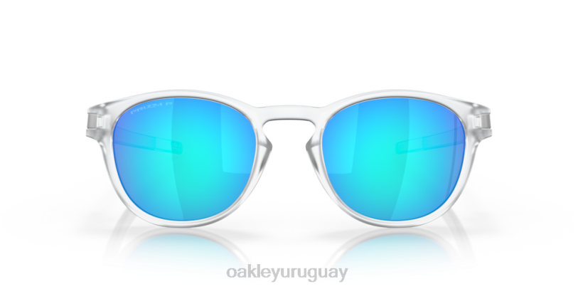 Oakley pestillo XT4H859 gafas lentes polarizadas prizm sapphire, montura transparente mate