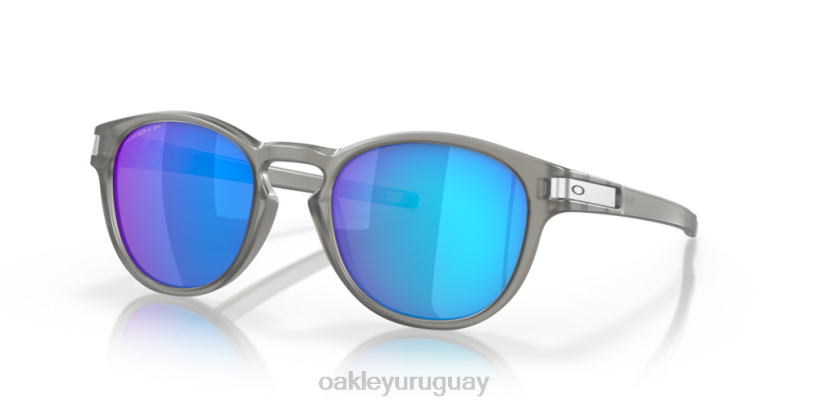 Oakley pestillo (ajuste de puente bajo) XT4H907 gafas lentes polarizadas prizm sapphire, montura tinta gris mate