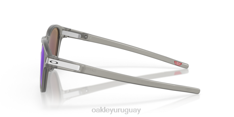 Oakley pestillo (ajuste de puente bajo) XT4H907 gafas lentes polarizadas prizm sapphire, montura tinta gris mate