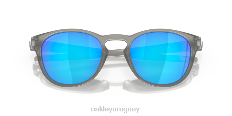 Oakley pestillo (ajuste de puente bajo) XT4H907 gafas lentes polarizadas prizm sapphire, montura tinta gris mate