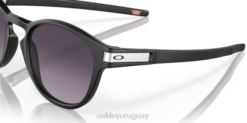 Oakley pestillo (ajuste de puente bajo) XT4H908 gafas lentes prizm gris degradado, montura negra mate