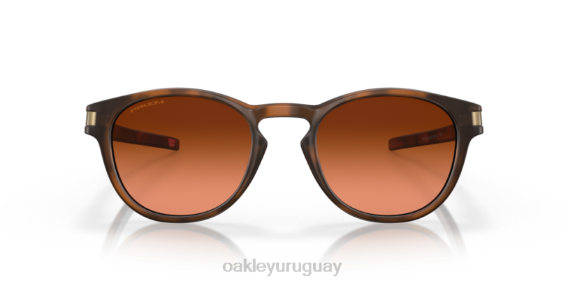 Oakley pestillo (ajuste de puente bajo) XT4H909 gafas lentes prizm marrón degradado, montura carey marrón mate