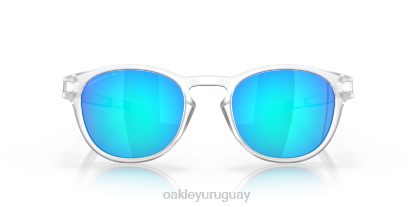 Oakley pestillo (ajuste de puente bajo) XT4H911 gafas lentes polarizadas prizm sapphire, montura transparente mate