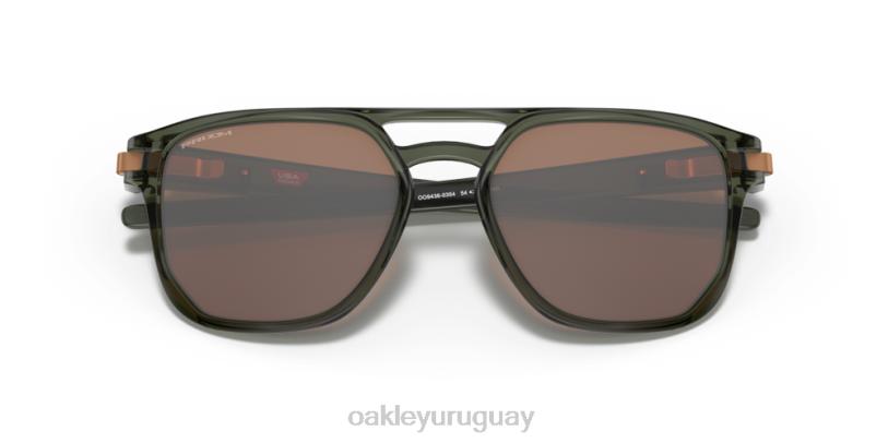 Oakley pestillo beta XT4H946 gafas lentes prizm de tungsteno, montura tinta oliva
