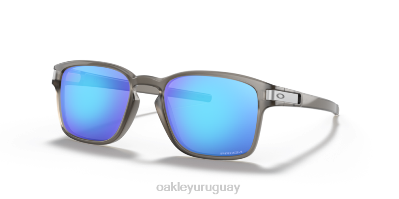 Oakley pestillo cuadrado (ajuste de puente bajo) XT4H918 gafas lentes prizm de zafiro, montura de tinta gris mate