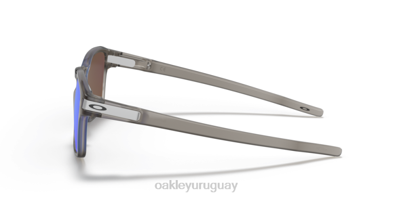 Oakley pestillo cuadrado (ajuste de puente bajo) XT4H918 gafas lentes prizm de zafiro, montura de tinta gris mate