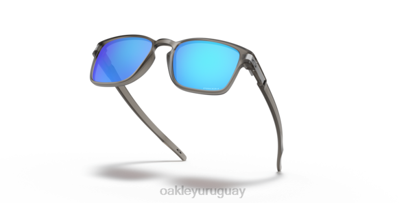 Oakley pestillo cuadrado (ajuste de puente bajo) XT4H918 gafas lentes prizm de zafiro, montura de tinta gris mate