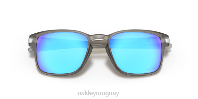 Oakley pestillo cuadrado (ajuste de puente bajo) XT4H918 gafas lentes prizm de zafiro, montura de tinta gris mate