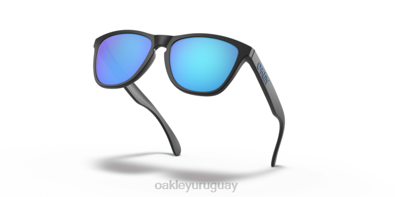 Oakley pieles de rana (ajuste de puente bajo) XT4H808 gafas lentes prizm de zafiro, montura negra mate