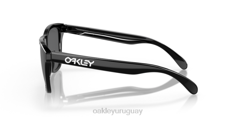 Oakley pieles de rana (ajuste de puente bajo) XT4H809 gafas lentes prizm negras, montura negra pulida
