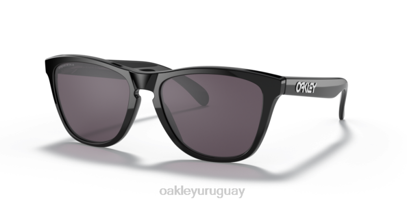 Oakley pieles de rana (ajuste de puente bajo) XT4H813 gafas lentes gris prizm, montura negra pulida