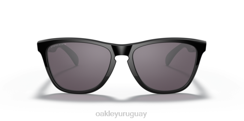Oakley pieles de rana (ajuste de puente bajo) XT4H813 gafas lentes gris prizm, montura negra pulida