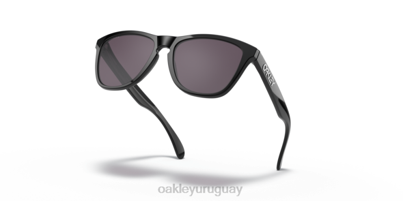 Oakley pieles de rana (ajuste de puente bajo) XT4H813 gafas lentes gris prizm, montura negra pulida