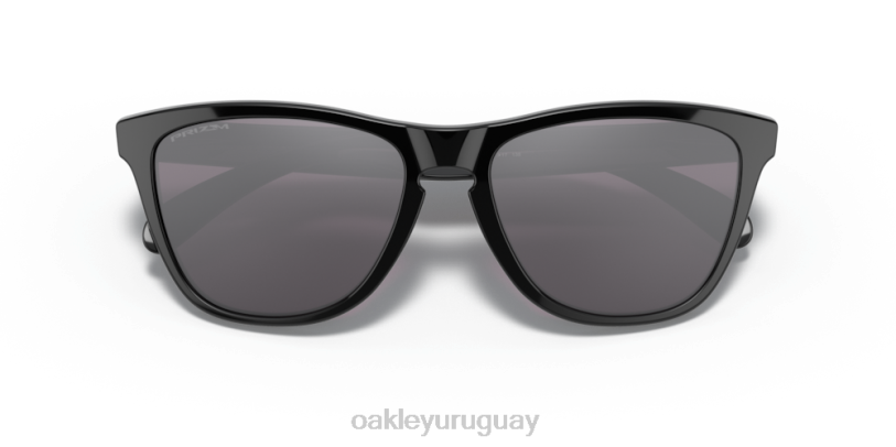 Oakley pieles de rana (ajuste de puente bajo) XT4H813 gafas lentes gris prizm, montura negra pulida