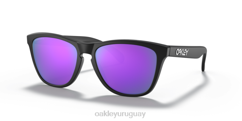 Oakley pieles de rana (ajuste de puente bajo) XT4H815 gafas lentes prizm violeta, montura negro mate
